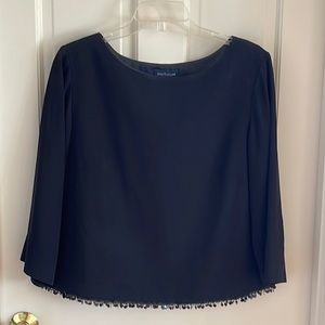 Ann Taylor Beaded Top size 14